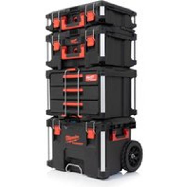 Milwaukee PACKOUT Bundle with 3 Piece Toolbox System and 3 Drawer Tool Box