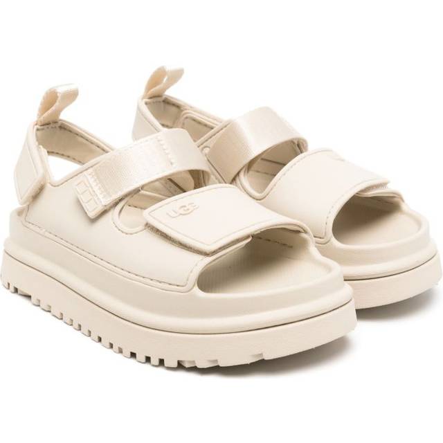 UGG Kids - GoldenGlow flat sandals - kids - Rubber/Fabric/Recycled Polyester/Thermoplastic Polyurethane (TPU) - 12 Tod - Neutrals