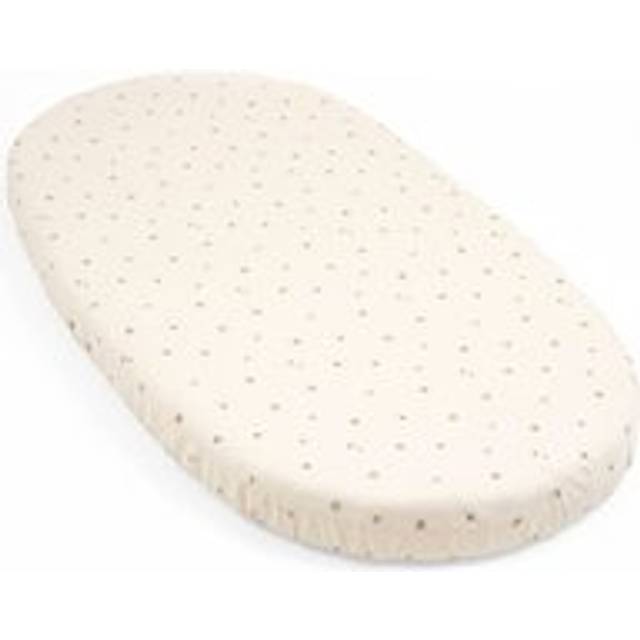 Stokke® Sleepi™ Bed Fitted Sheet Flower Ecru