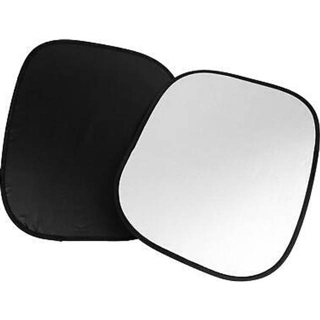 2pcs car automobile silver gray side window sun shade protectors w suction cup