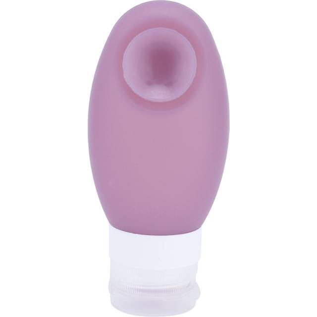 Innovative Travel Bottle with Suction Cup Portable Silicone Cosmetic Storage Bottle for Violet