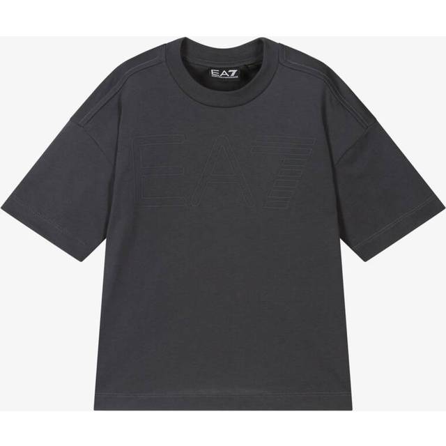 Ea7 Emporio Armani Boys Grey Ea7 Cotton T-Shirt - 14 year