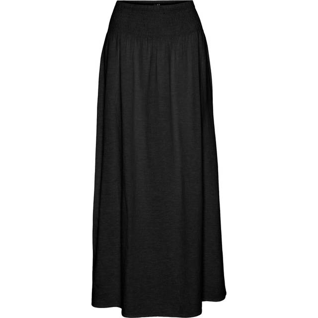 Vero Moda - Maxikjol vmLinn HW Ankle Smock Skirt Wvn - Svart