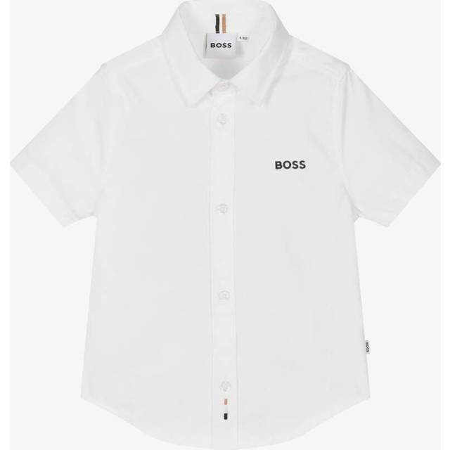 BOSS Skjorta - Vit - BOSS - 12 år (152) - Skjorta K/Ä