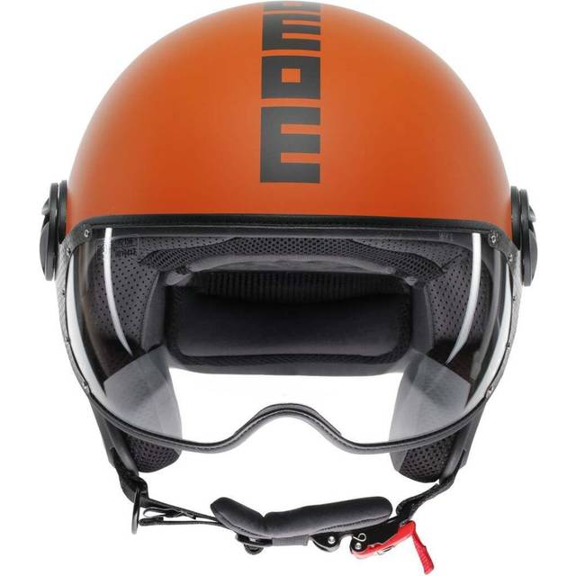 Momodesign FGTR Classic Mono, open face helmet , color: Matt Orange/Black , size: S