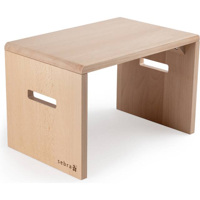 Sebra Skammel i træ - Wooden edition