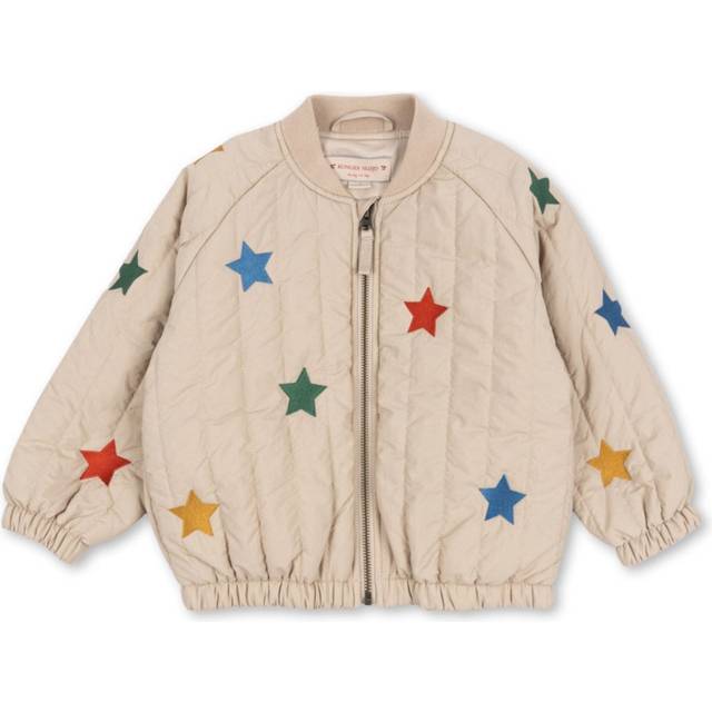Konges Sløjd Juno Bomberjacka Oxford Tan Stars | Beige | 12 months