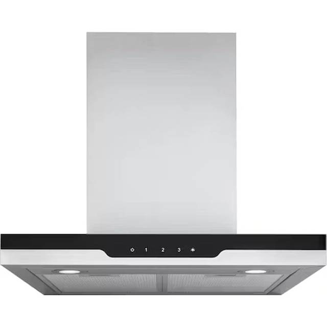 Cata ICONBOX90.1 90cm Stainless Box Hood with Black/Silver Control Panel