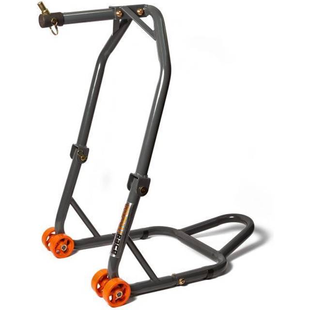 MPW Race Dept motorcykel paddock stativ kraftig huvudstock med 5 stift