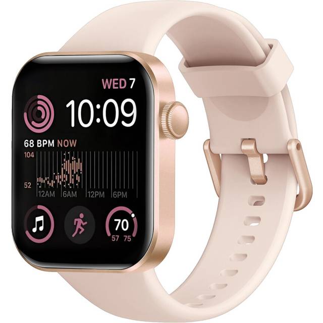 "Smart Watch for Women Men Answer/Make Call,1.85""HD Screen Fitness tracker with Step Counter,140+ Sport Modes Smartwatch with Heart Rate Sleep"