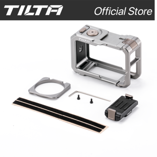 Tilta Camera Cage for DJI Osmo Action 5 Pro Base Kit - Black
