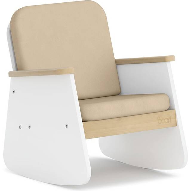 Tidy Junior Rocking Chair, Barley White and Almond
