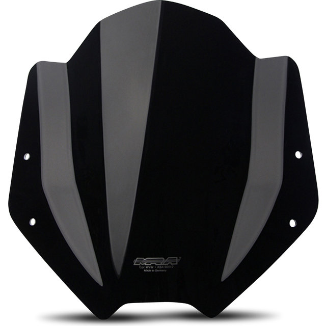 MRA Stealth Shield Universal Vindruta för Naked Bikes