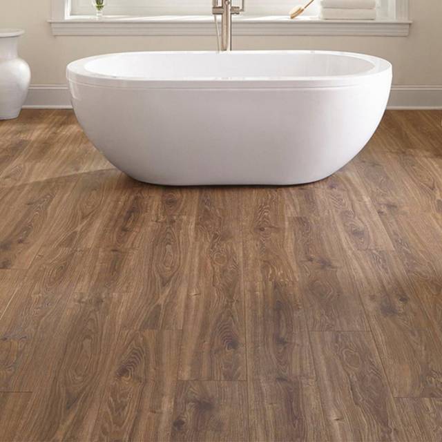 Living and Home PVC Brown Wood Plank Flooring 36 Pack