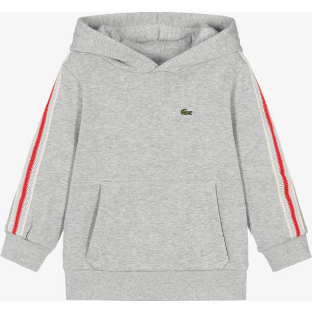 Lacoste Grey Cotton Hoodie - 3 year