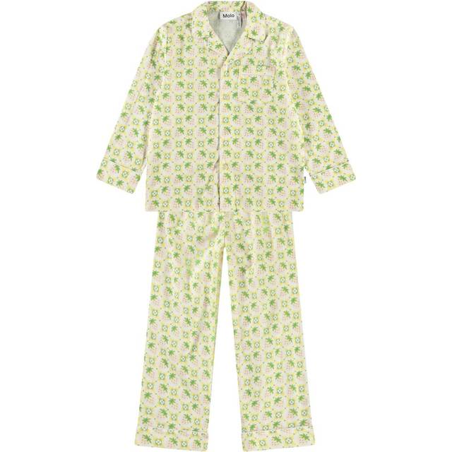 Molo Pyjamas - Skjorta/Byxor - Lex - Pale Bär - Molo - 7 år (122) - Pyjamas 2-delad