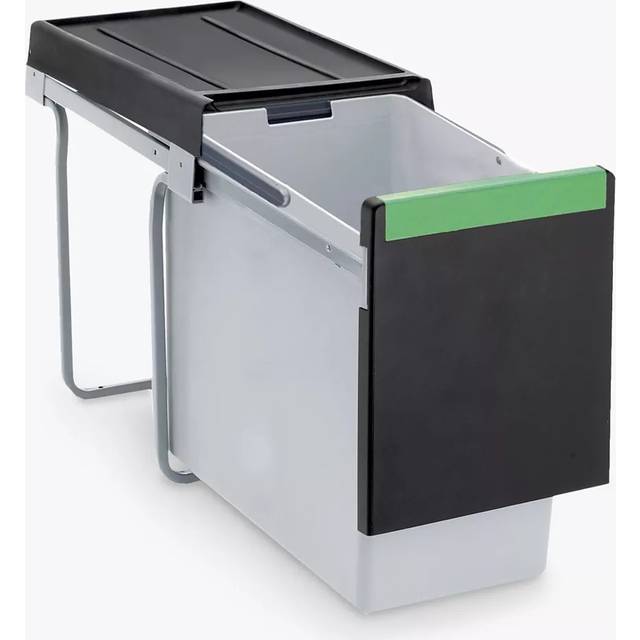 Carron Phoenix Linea 130 Under Counter Pull-Out Kitchen Waste Bin, 30L