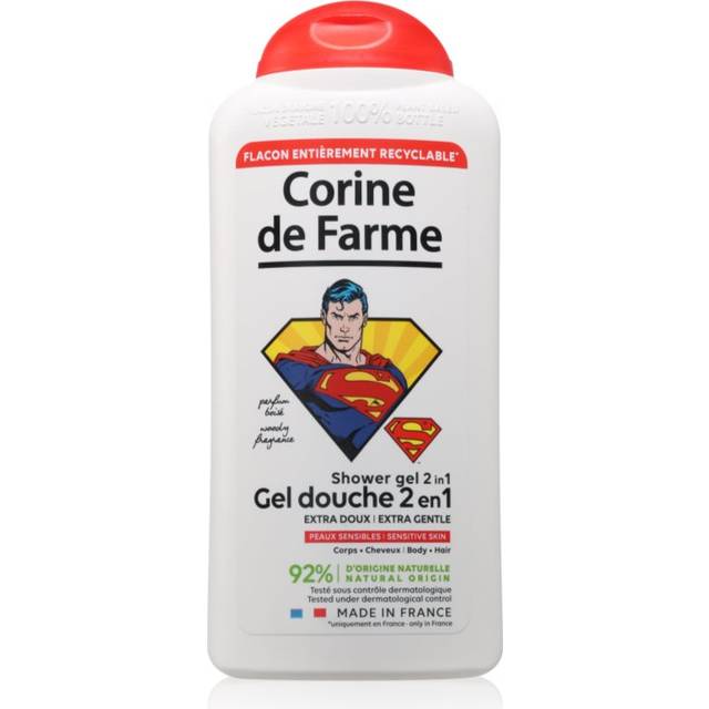 Corine de Farme Shower Gel 2 In 1 Superman Brusegel 300 Ml