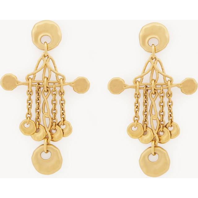 CHLOÉ The Chloé Eclectic earrings Gold Size OneSize 100% Brass