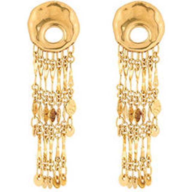 CHLOÉ The Chloé Eclectic earrings Gold Size OneSize 100% Brass