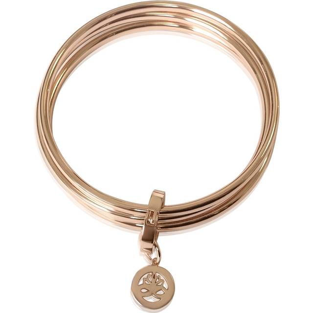Newbridge Silverware Rose Gold plate Triple Bangle