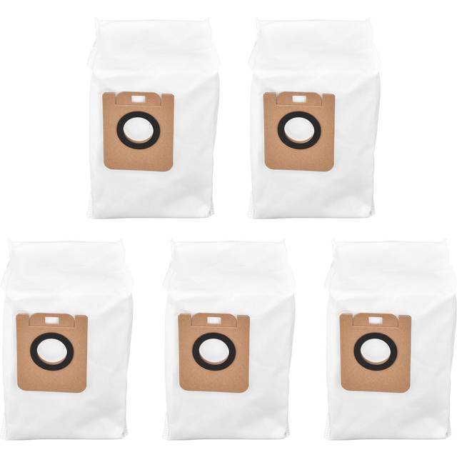 5Pcs Vacuum Cleaner Dust Bag Sweeping Robot Dust Collection Bag for Dreame Bot Z10 Pro L10 Plus