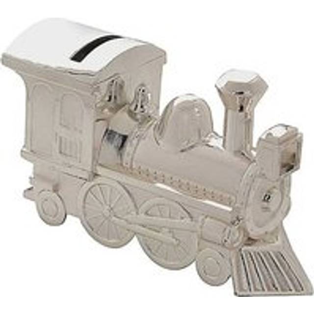 Bambino Silver Large Train Money Box 6289