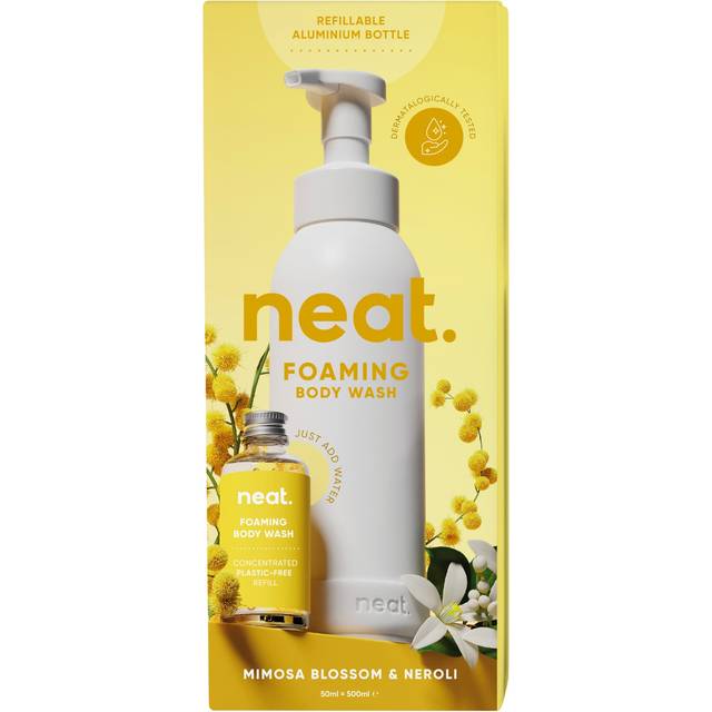 Neat Foaming Body Wash – Mimosa Blossom & Neroli - Bottle & Refill - Refill