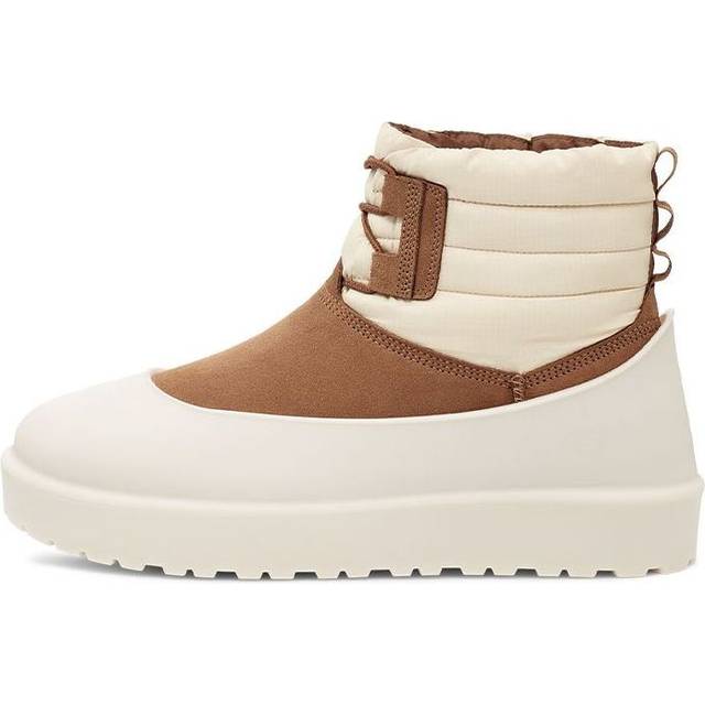 UGG Classic Mini Lace-Up Weather Boot 'Chestnut Whitecap' 1120849-CWGY - Chestnut/Whitecap Grey - 5