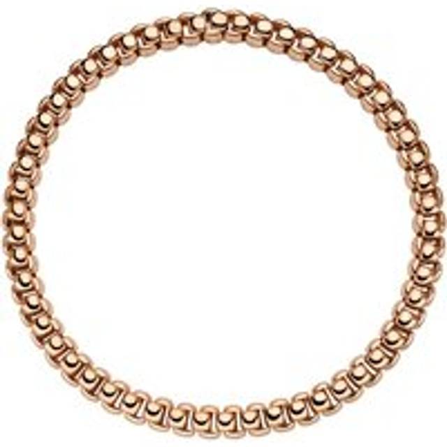 Fope Luna 18ct Rose Gold Flexible Necklace - 43cm
