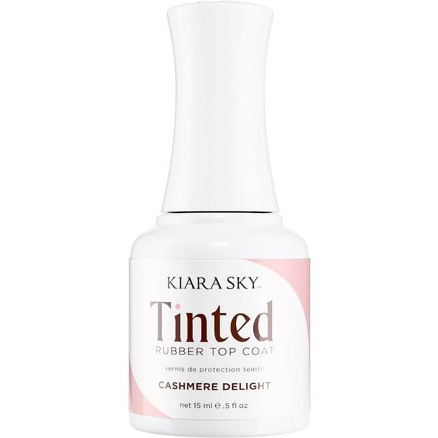 Kiara Sky - Gel Polish - Tinted Rubber Top Coat - Cashmere Delight 0.5 oz - #TNT03