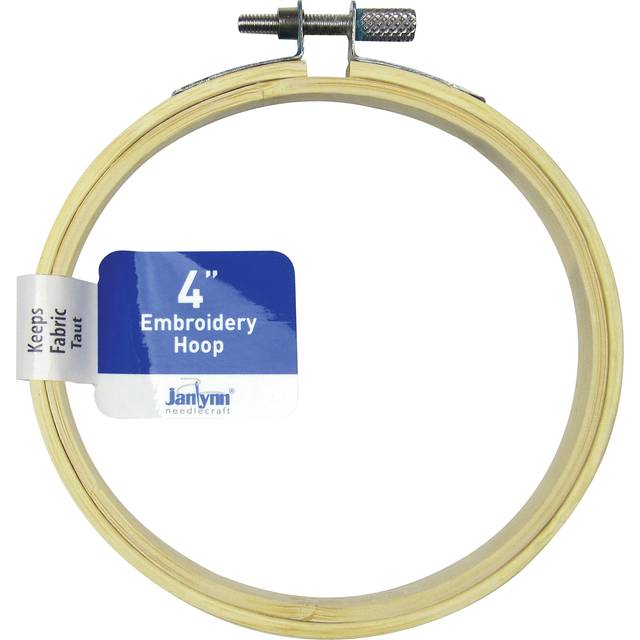 "Janlynn Wood Embroidery Hoop 4""-Natural 997-2007"