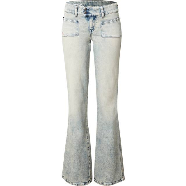 Diesel, Flared Jeans, female, Blue, W27, Blue Jeans Stylish Comfort