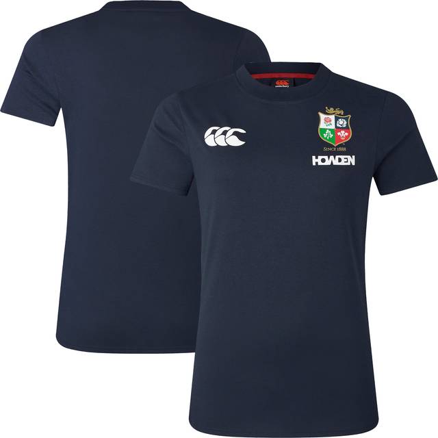 British & Irish Lions Cotton Jersey T-Shirt - Navy - Womens