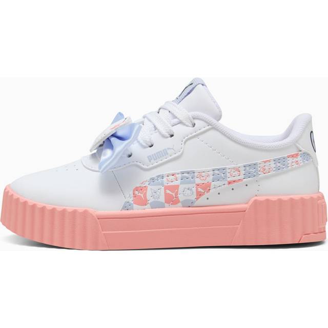 Puma x HELLO KITTY Carina 3.0 V Infant Sneakers, Vit, 22