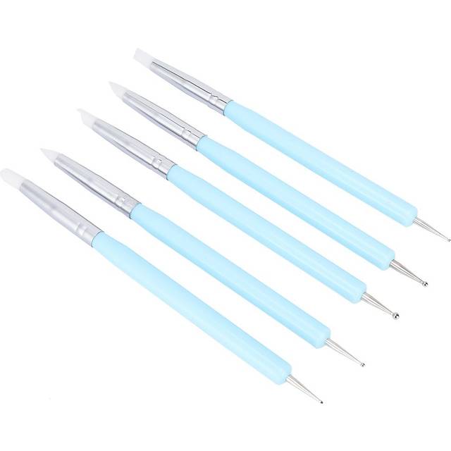 5pcs Clay Sculpting Tool Set Silicone Head Sculpture Tools Shapers Accessory