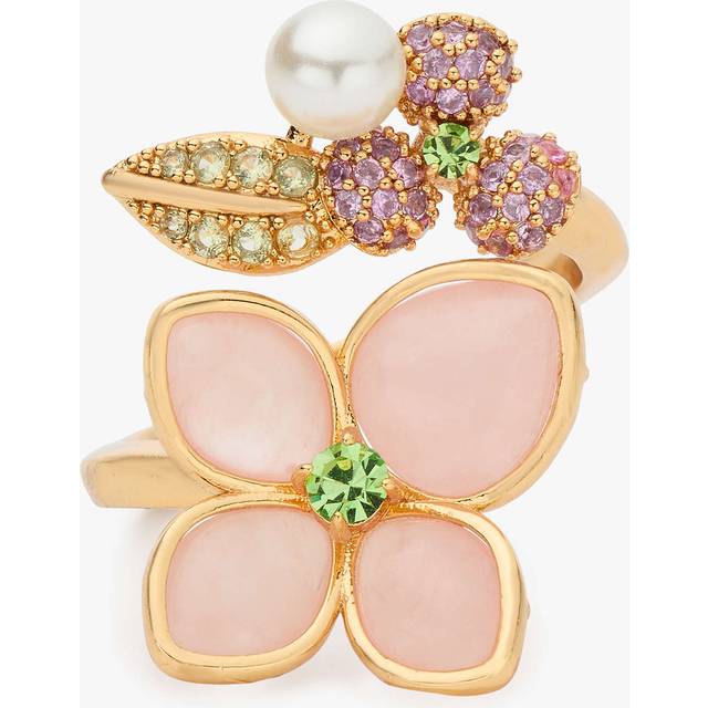 kate spade new york Pastel Petals Open Cluster Ring, Gold
