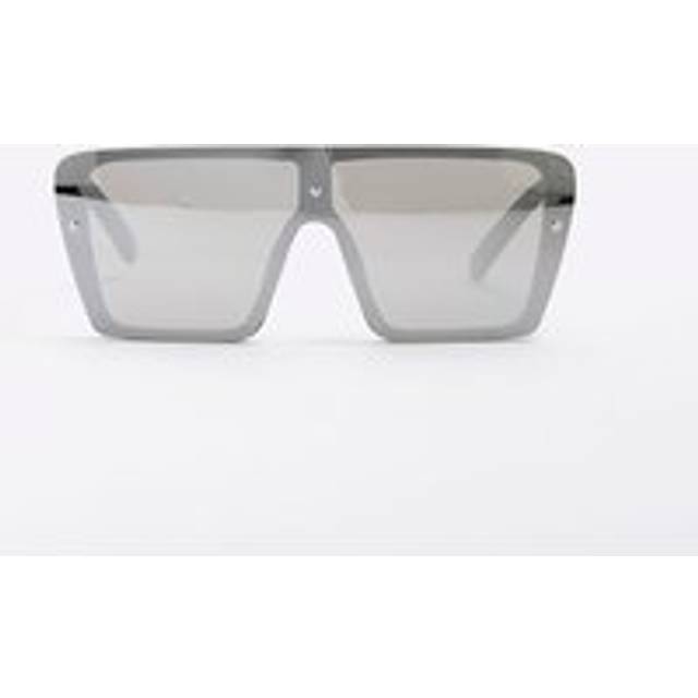 River Island Boys Black Ri Mirror Visor Sunglasses - One Size