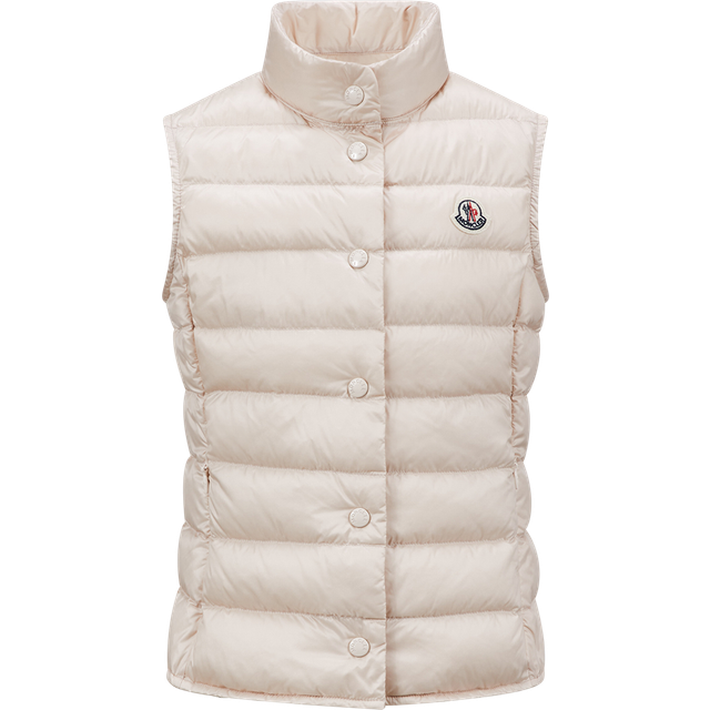 Moncler Enfant Girls Pink Liane Down Padded Gilet - 6 year