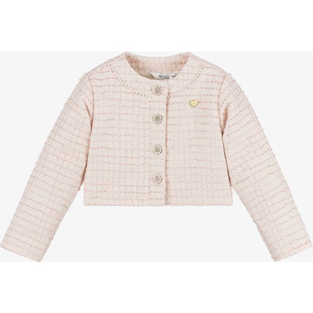Le Chic Girls Pink Tweed Jacket - 3-4 year