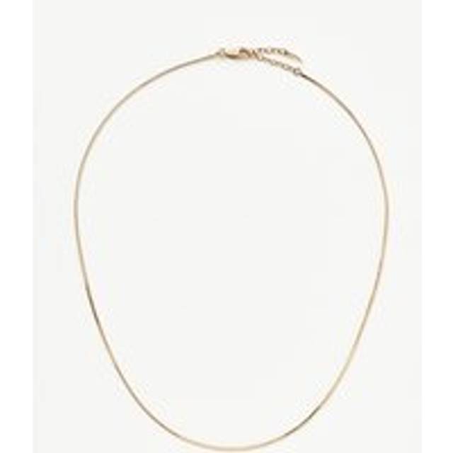 Fine Square Snake Chain Necklace