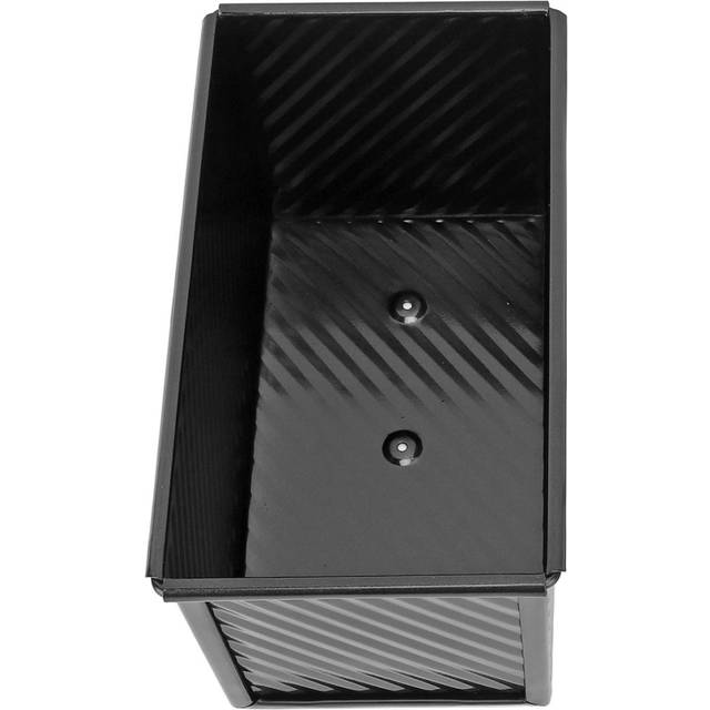 Loaf Pan Non Stick Bakeware for Baking Bread Carbon Steel Corrugated Bread Toast Box for Baking L