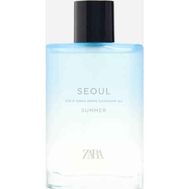 Zara for men man seoul summer eau de toilette edt fragrance perfume 90ml