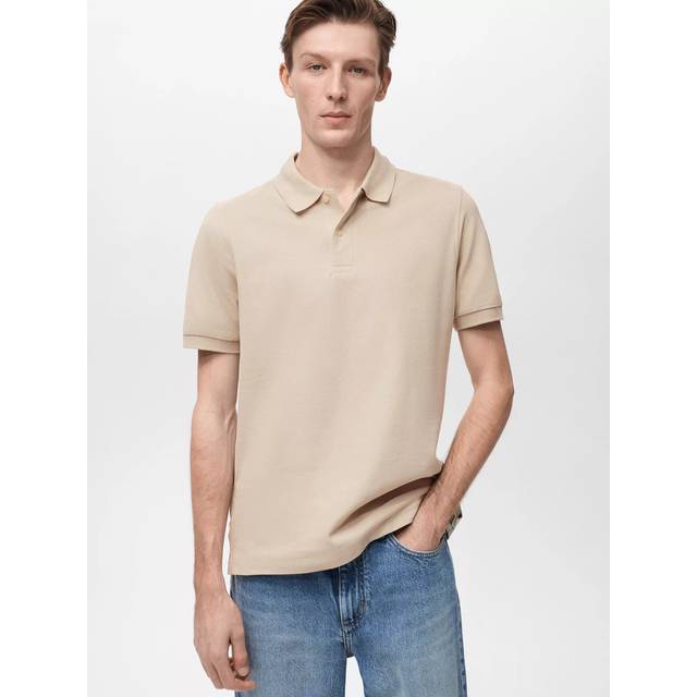 Mango Rea Cotton Regular Fit Polo Shirt
