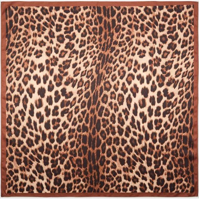 Mango Leo Scarf, Brown