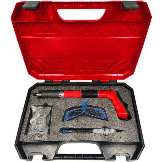 Portable Home Fit Up Metal Plate Nailer Multi-function Wall Fastening Tool Labor-Saving Nail multicolour