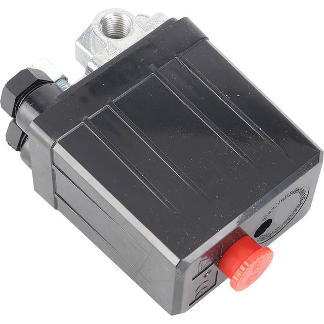 Heavy Duty 240V 16A Four Port Air Compressor Pressure Switch Control 90PSI ?120PSI