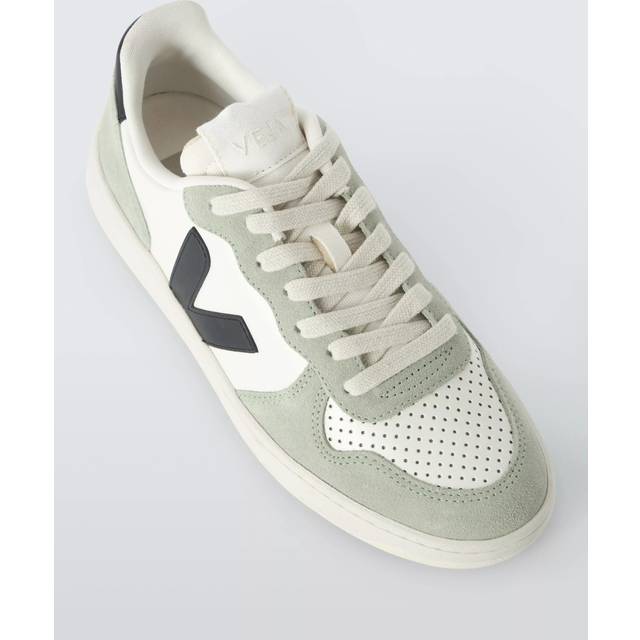 Veja Women's V-10 Trainers - Black/Green, Black/Green, Size 5, Women
