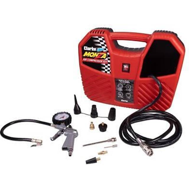 Monza 1.5hp portable oil free air compressor 230v monza kit clarke international