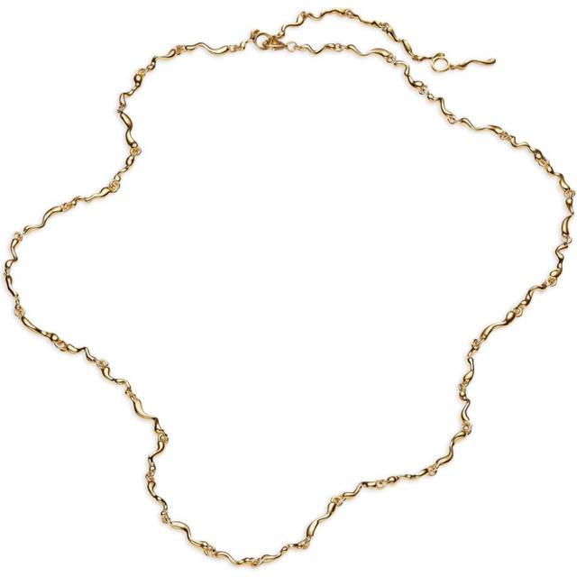 Maria Black - Ramen necklace - unisex - 18kt Gold Plated Silver - One Size